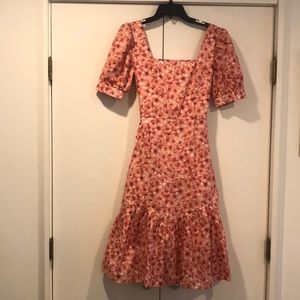 Antonio Melani “Cara” floral print/prairie style midi dress. Size:2